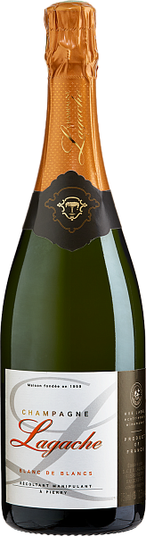 Champagne Lagache Champagne AOC Blanc de Blancs Brut Reserve, 0.75 л в Воронеже