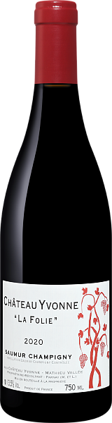 La Folie Saumur Champigny AOC Chateau Yvonne, 0.75 л в Воронеже