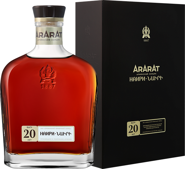 Ararat Nairi 20 y.o (gift box), 0.5 л в Воронеже