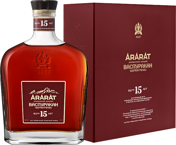 ARARAT Vaspurakan 15 y.o. (gift box), 0.7 л в Воронеже