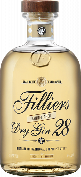 Джин Filliers Dry Gin 28 Barrel Aged, 0.5 л
