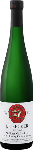 Riesling Wallufer Walkenberg Kabinett Trocken Rheingau J.B.Becker, 0.75 л в Воронеже