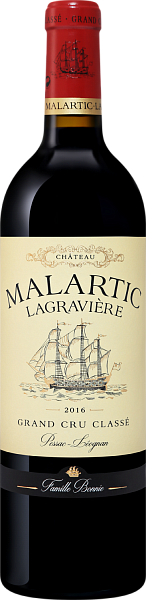 Chateau Malartic-Lagraviere Pessac-Leognan AOC, 0.75 л в Воронеже