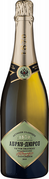 Victor Dravigny Semi-Sweet Kuban' Abrau-Durso, 0.75 л в Воронеже