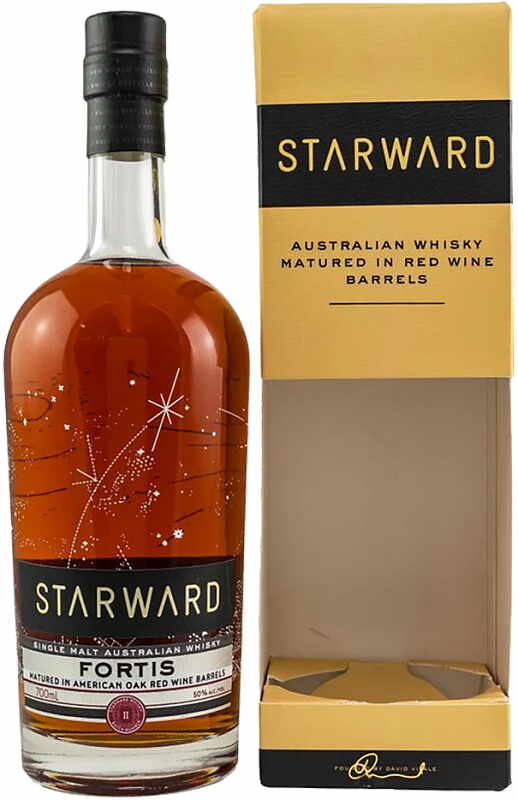 Старвард Фортис Солодовый Виски в подарочной упаковке 0.7 л