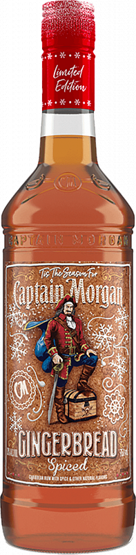 Капитан Морган Имбирный Пряник Пряный спиртной напиток на основе рома 0.7 л