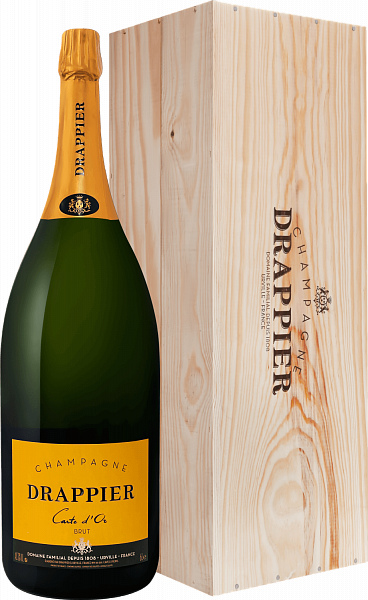 Drappier Carte d’Or Brut Champagne AOP in gift box, 6 л